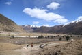 Amazing Landscape at Ganzi Tibetan Autonomous Prefecture in Sichuan Royalty Free Stock Photo