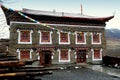 Ganzi, China: Tibetan Monastery Building Royalty Free Stock Photo