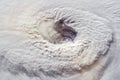 Gaping eye of Hurricane Florence