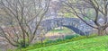 Gapstow Bridge in Central Park Royalty Free Stock Photo