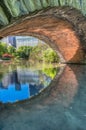 Gapstow Bridge, Central park, NYC Royalty Free Stock Photo