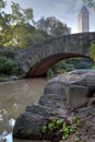 Gapstow bridge in summer