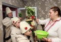 Koledari are Slavic traditional performers of a ceremony called koleduvane, a kind of Christmas caroling