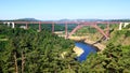 Garabit Viaduct. Royalty Free Stock Photo