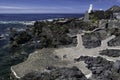 Garachico`s rock pools in Tenerife