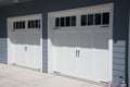 Garage doors Royalty Free Stock Photo