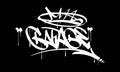 GARAGE graffiti tag style design Royalty Free Stock Photo