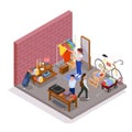 Garage Sale Isometric