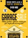 Garage Sale Poster