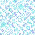 Garage sale seamless pattern