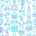 Garage sale seamless pattern