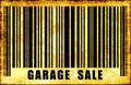 Garage Sale Sign Royalty Free Stock Photo