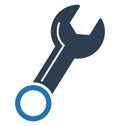 Garage tool, mechanic Isolated Vector Icon can be easily modified or edit Royalty Free Stock Photo