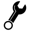 Garage tool, mechanic Isolated Vector Icon can be easily modified or edit