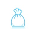 Garbage bag. Vector illustration decorative design Royalty Free Stock Photo