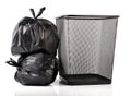 Garbage bags Royalty Free Stock Photo