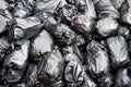 Garbage bags Royalty Free Stock Photo