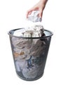 Garbage bin Royalty Free Stock Photo