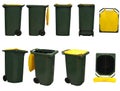 Garbage bins Royalty Free Stock Photo