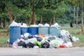 Garbage bins Royalty Free Stock Photo