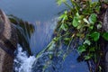 Garbage blocking the drainage channel, the concept of inadequate drainage, flooding