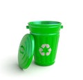 Garbage can Royalty Free Stock Photo