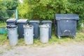 garbage cans, cleanliness, order in the city, ecology