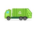 Sanitary vehicle garbage car, truck for assembling