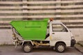 Garbage cart Royalty Free Stock Photo