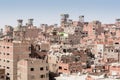 Garbage City Rooftops Zabbaleen settlement Manshiyat Naser Cairo Egypt Royalty Free Stock Photo