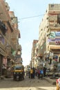 Garbage City Street Zabbaleen settlement Manshiyat Naser Cairo Egypt Royalty Free Stock Photo