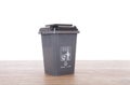 Garbage classification gray other garbage trash bin model