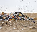 Garbage dump Royalty Free Stock Photo