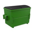 Garbage Dumpster Isolated