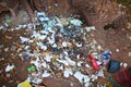 Garbage in Goa Royalty Free Stock Photo