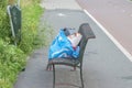Garbage From A Homeless Person At Amsterdam The Netherlands 29-7-2023 Royalty Free Stock Photo