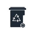 garbage icongarbage icon trash sign