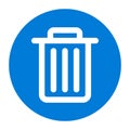 Garbage Line Style vector icon which can easily modify or edit