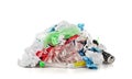 Garbage pile isolated Royalty Free Stock Photo