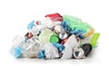 Garbage pile isolated Royalty Free Stock Photo