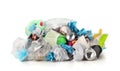 Garbage pile isolated Royalty Free Stock Photo