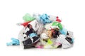 Garbage pile isolated Royalty Free Stock Photo