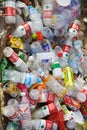 Garbage plastic bottles Royalty Free Stock Photo