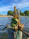 Garbage removed from the water from lake `t Joppe
