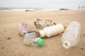 Garbage in the sea affecting marine lives