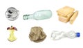 Garbage separation recycling Royalty Free Stock Photo
