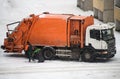 Garbage truck. Royalty Free Stock Photo