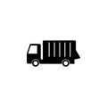 garbage truck icon. Element of car type icon. Premium quality graphic design icon. Signs and symbols collection icon for websites, Royalty Free Stock Photo