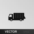 garbage truck icon. Element of car type icon. Premium quality graphic design icon. Signs and symbols collection icon for websites Royalty Free Stock Photo