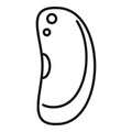 Garbanzo kidney bean icon, outline style